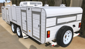 Custom built Dog Trailers Delivered Australia Wide